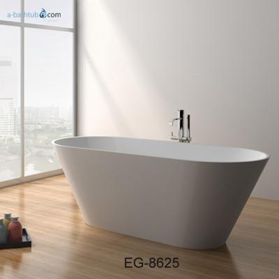 China White River Smooth Natural Stone Bathtub for sale