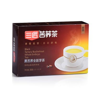 China Low-CARB Sanjiang Whole-Embryo Black Tartary Buckeheat Bitter Tea 200g for sale