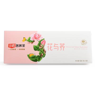 China 105g Sanjiang blooming tea rose buckwheat blend flavor tea for sale