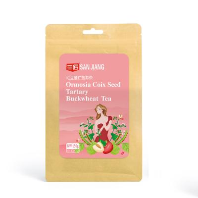 China Chinese Natural Herbal Tea Tea in Bags OEM Private Label Ormosia Red Bean Coix Seed Barley Buckwheat for sale