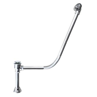 China Traditional Flexible Bathroom Tub Drain And Overflow Automatic Drain for sale