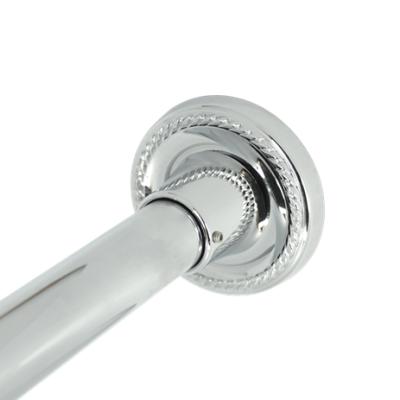 China Viable Classic Curtain Rod Accessories Manufacturer in Chrome Flange for sale