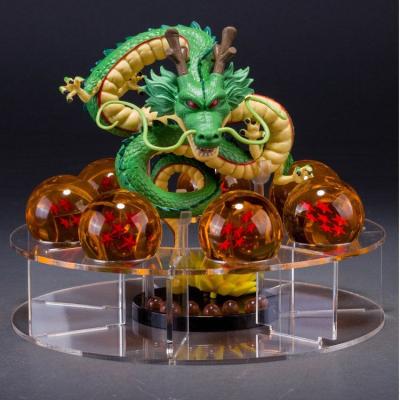 China Europe Customized Resin Dragon Ball Seven Dragon Ball Figures Surrounding Animation 7 Balls Goku Handmade Aquarium Scenery Model for sale