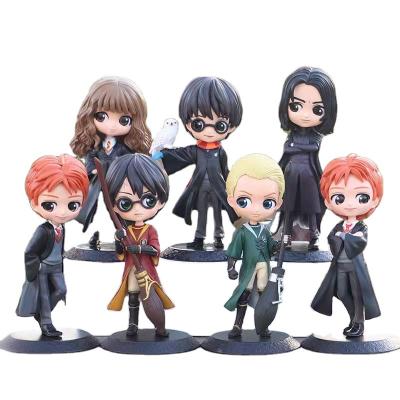 China Europe Harry Potter Anime Character Toys Handmade Model Cake Decorations Figures Plastic Crafts for sale