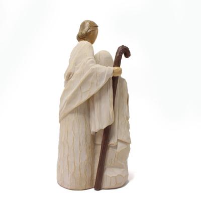 China Hot Sale Virgin Mary Figurine Custom Wholesale For Mary Resin Statues Religious Catholic Europe Home Decoration for sale