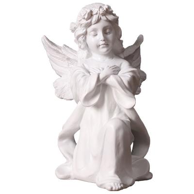 China Europe resin crafts Nordic angels resin figurines resin figurines kit set craft mini garden statue for decoration home for sale