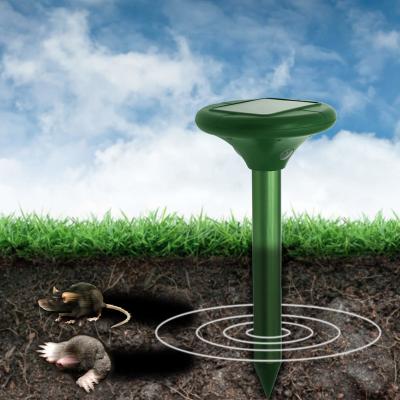 China Best Sellers Viable Electric Trap Ultrasonic Solar Amazon Mole Repeller for sale