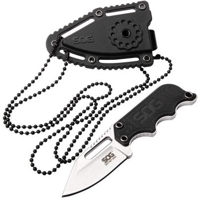 China Mini EDC 1.9 Inch K Non-Variable Fixed Sheath Outdoor Tactical Camping Survival Collar Knife for sale