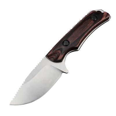 China Outdoor Hunting Camping Survival Tactical 8Cr13Mov Steel Non-variable Mini Fixed Blade Hunting Knife for sale