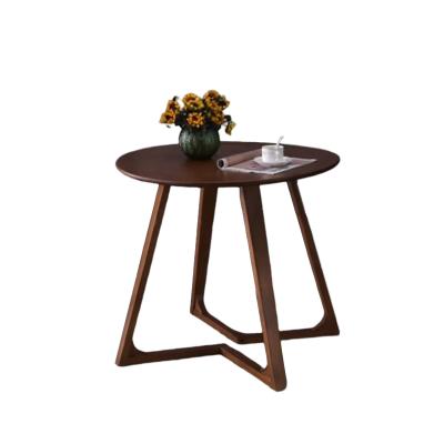 China Xingsheng traditional new products small round table Nordic solid wood tea table simple small tea room for sale