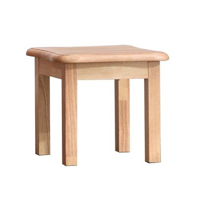 China Xingsheng Stool Fashion Creative Small Square Stool Simple Modern Solid Wood Short Shoe Stool for sale