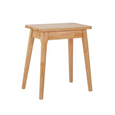 China Xingsheng Modern Solid Wood Modern Low Stool Household Stool Simple Square Stool for sale