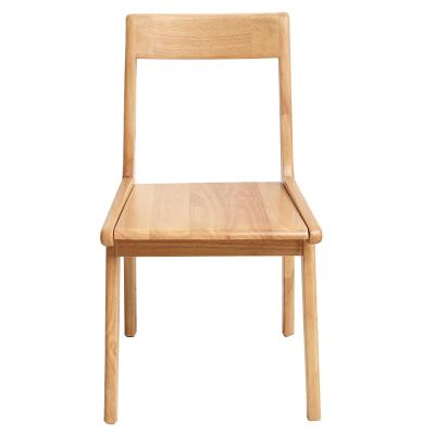 China Xingsheng Modern Simple Solid Wood Dining Chair Household Chair Leisure Nordic Dining Armchair for sale