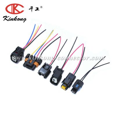 China Custom Chinese Automotive Automotive Wiring Harness With Fuel Injector Connector for sale