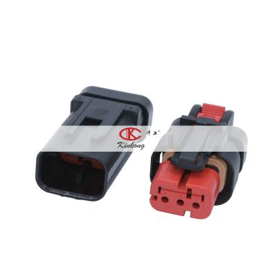 China 3 Pin Female Ampseal Automotive 16 Series Connector Using For CAT Machine 776429-2 for sale