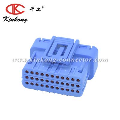 China Sumitomo ECU/ECM 025 Motorcycle Fuel Injector EFI Engine Plug Housing Female Waterproof Bike Blue Snap Pin Connector 33 for sale