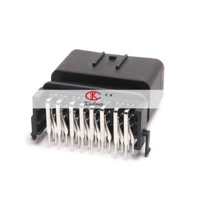 China 24 Pin ECU ECM Motorcycle PCB Pin Header Automotive Male Connectors For Duke 200 / Yamaha Million for sale