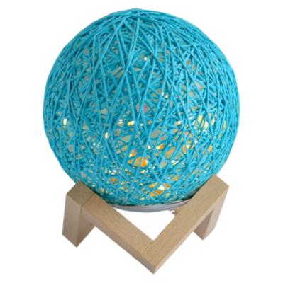 China Christmas Light Backer Dimming Sight Wholesale Rattan Wooden Balls For Table Decor Hot White Pink/Blue/New Purple Christmas 2022 Decorations for sale