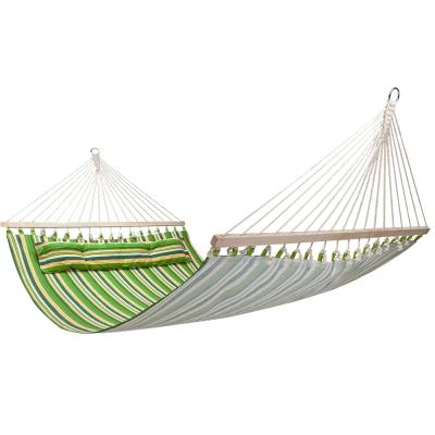 China Good Selling Adult High Quality Hammock Beach Swing Double Beds For Outdoor Camping Travel Green for sale