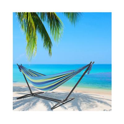 China Quality Adult Goods Strip Hammock Chair Ultralightweight Steel Pipe Support Eco Friendly Comfort Chairs for sale