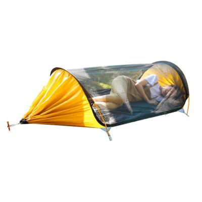 China Parachute Camping Adult Ultralight Portable Nylon Hammock With Mosquito Net for sale