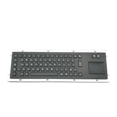 China IP65 Industrial PC Keyboard Stainless Steel With Full Functional 2 Keys Touch Pad for sale