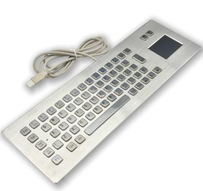 China Industrial Stainless Steel Keyboard Waterproof Dustproof Violence Resist Explosionproof for sale