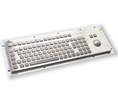 China Waterproof Dustproof Industrial PC Keyboard IP65 / IK07 With Trackball Violence Resist for sale