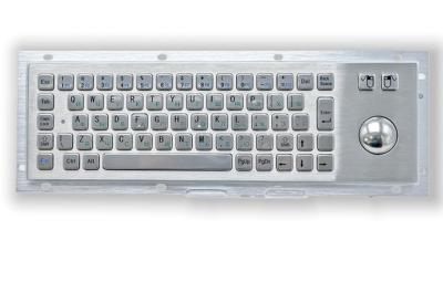 China Panel Mounted Metal Computer Keyboard Violence Resist Explosionproof  IP65 / IK07 for sale