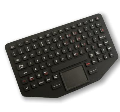 China Industrial Panel Mounted Keyboard With Touchpad IP67 Mini Lightweight Keyboard for sale