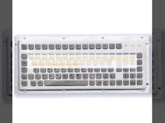 IP65 Industrial USB Keyboard Dustproof Explosionproof For Common Operation System