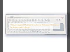 71 Keys Industrial Membrane Keyboard Waterproof Dustproof Explosionproof Keyboard