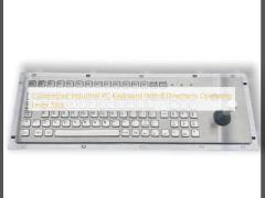 Customized Industrial PC Keyboard With 8 Directions Operating Lever Stick
