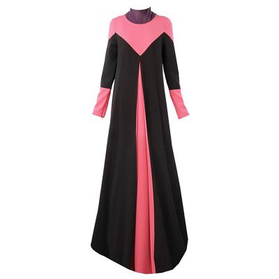 China wholesale 95% rayon muslim women dress islamic muslim abaya long sleeve dress for women clothing YLDRM001D for sale