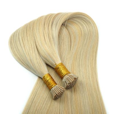 China Qingdao Doris Beauty 100% Real Hair Micro Beaded Hair Extensions I Tip Hair Extension Alisa for sale