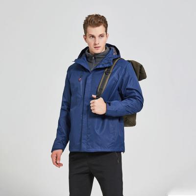 China Breathable Rise Cold Proof Mountaineering Jackets For Men And Women Waterproof Two Piece Jacket for sale