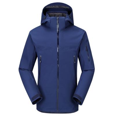 China Outdoor Windproof Breathable Good Prices Rise Down Coat Two Piece Jacket For Men for sale