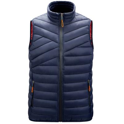 China Warm Outdoor Anti-Wrinkle Quilted Unisex Thick Down Jacket Men's Down Coats Vest for sale