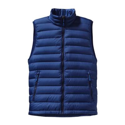 China 2022 Hot Selling Anti-wrinkle Lightweight Packable Down Vest Mens High Quality Down Vest Custom for sale