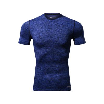 China Anti-Wrinkle 2020 Comfortable Lightweight Summer Elastic Short Sleeves T-Shirts With Collar Design Round Yoga Gym.Sport T-shirt for sale