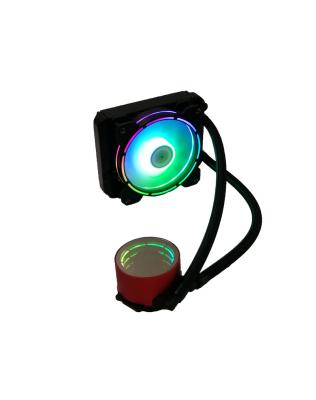 China Cool& 2020 Fashion SIXTY SIX Liquid Cooler 120mm CPU Coolers With PWM Fans for sale