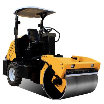 China Machinery Repair Shops Single Steel Wheel Small 3 Ton Road Roller Engineering Construction Full Hydraulic Vibration Road Roller for sale