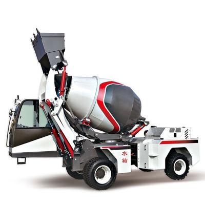 China Small Mobile Automatic Feeding Concrete Mixer Factory Manufacturer for sale