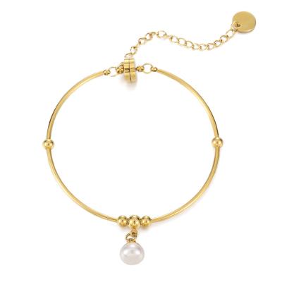 China Fashion LOYALTY Natural Pearl Magnetic Buckle Bracelet for sale