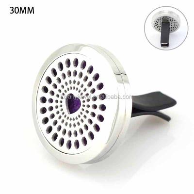 China Stainlss Steel Car Air Freshener Stainlss Steel Car Vent Pendant Diffuser Clip for Aroma Essential Oil Car Air Freshener 316L Stainlss Steel Car Vent Pendant Diffuser Clip for Essential Oil aroma for sale