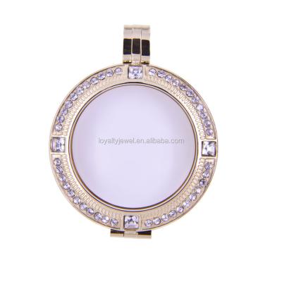 China Newest Sight Pendant Coin Interchangeable Necklace Jewelry Necklace Pendants Frame Masks Coin Disc Pendant for sale