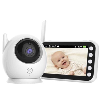 China Music Player Automatic Infrared Night Vision Camera HD720P Adjustable Baby Monitoring Baby Monitor Video Camera for sale