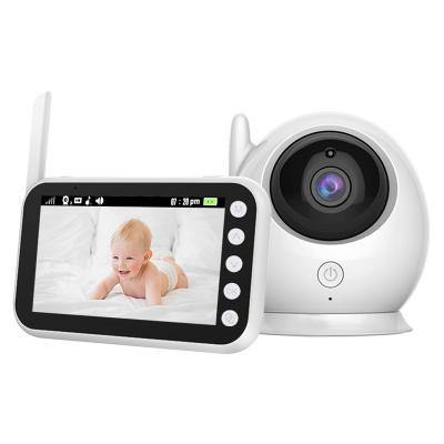 China Music Player Top Amazon Seller Wireless Video Baby Monitor With 4.3Inch LCD Display Baby Monitor Camera for sale