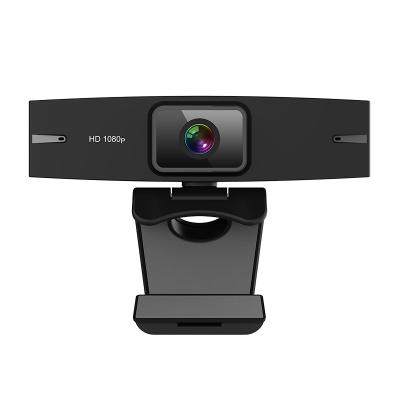 China Plastic ABS HD 1080P WebCamera Conference Business Streaming Webcam 120 Degree Wide Angle Digital Webcam for sale