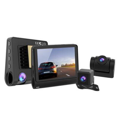 China NIGHT VISION Triple Lens 1080P User Manual Night Vision WIFI Parking Monitor Car Dash Camera DVR VCR Full HD for sale